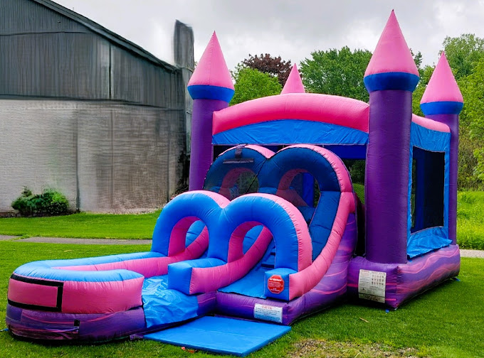 The Ultimate Party Combo: Bounce Houses with Water Slides